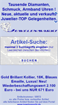 Mobile Screenshot of diamant-auktion.de